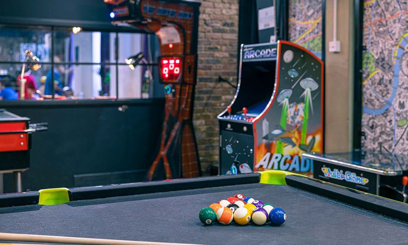 £12.50 shuffleboard, pizza and a drink for one person at ShuffleBoard