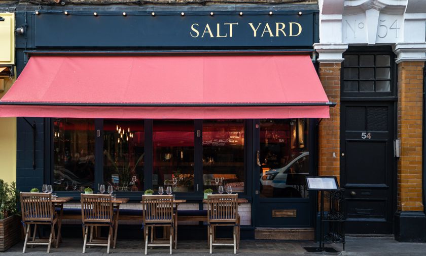 Metro X Time Out Salt Yard Goodge Street