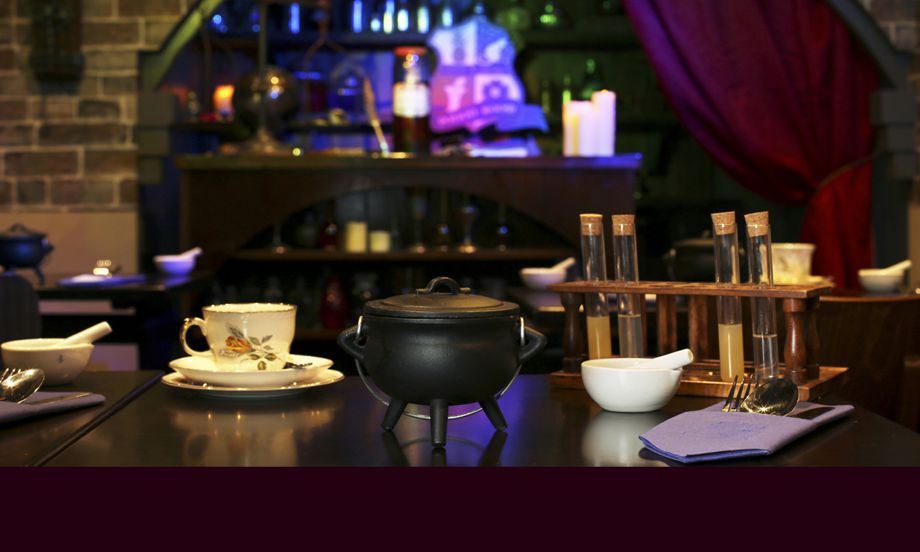 50% off a potions-themed afternoon tea at Cutter & Squidge